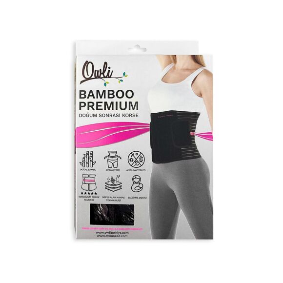 Owli Bamboo Premium Doğum Sonrası Korse Ten - 8