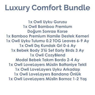 Owli Luxury Comfort Bundle - 3