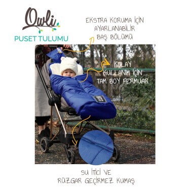 Owli Puset Tulumu Royal Blue 6-36 Ay - Owli (1)