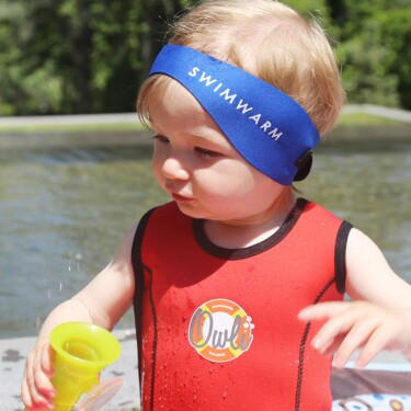 Owli Swimwarm Kulak Koruyucu Bebek Mavi - Owli (1)