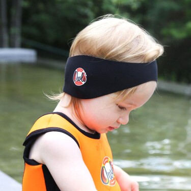 Owli Swimwarm Kulak Koruyucu Bebek Siyah - Owli