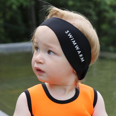 Owli Swimwarm Kulak Koruyucu Bebek Siyah - Owli (1)